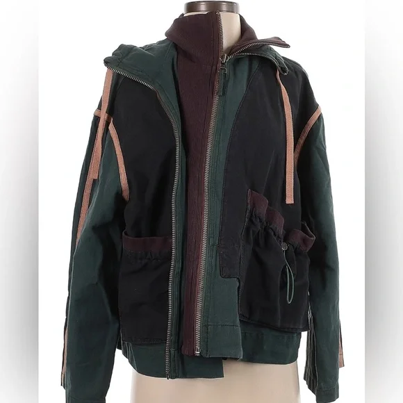 🤩RARE! NWOT! We The Free Avery Layered Anorak Jacket - Picture 5 of 11